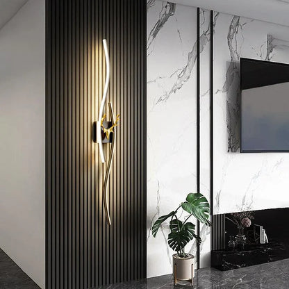 Antler Wave Wall Light – Sculptural Elegance Meets Modern Glow