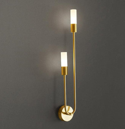 Naya Twin Drop Wall Lamp – Minimalist Luxe Illumination