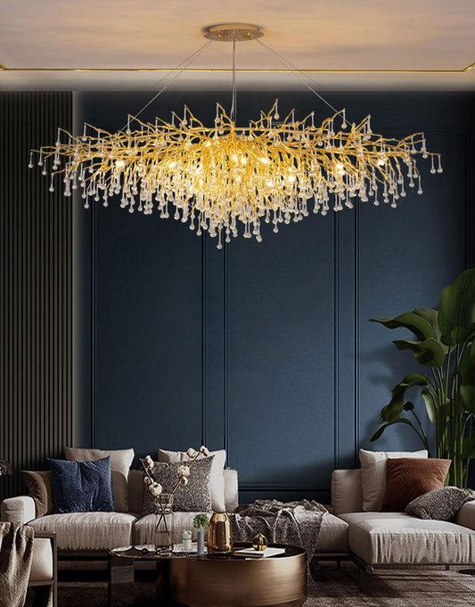 RAIN DROP MODERN CHANDELIER