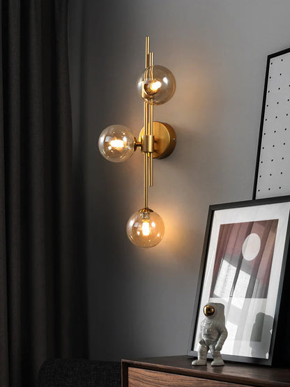 Modern Glass Ball Wall Light