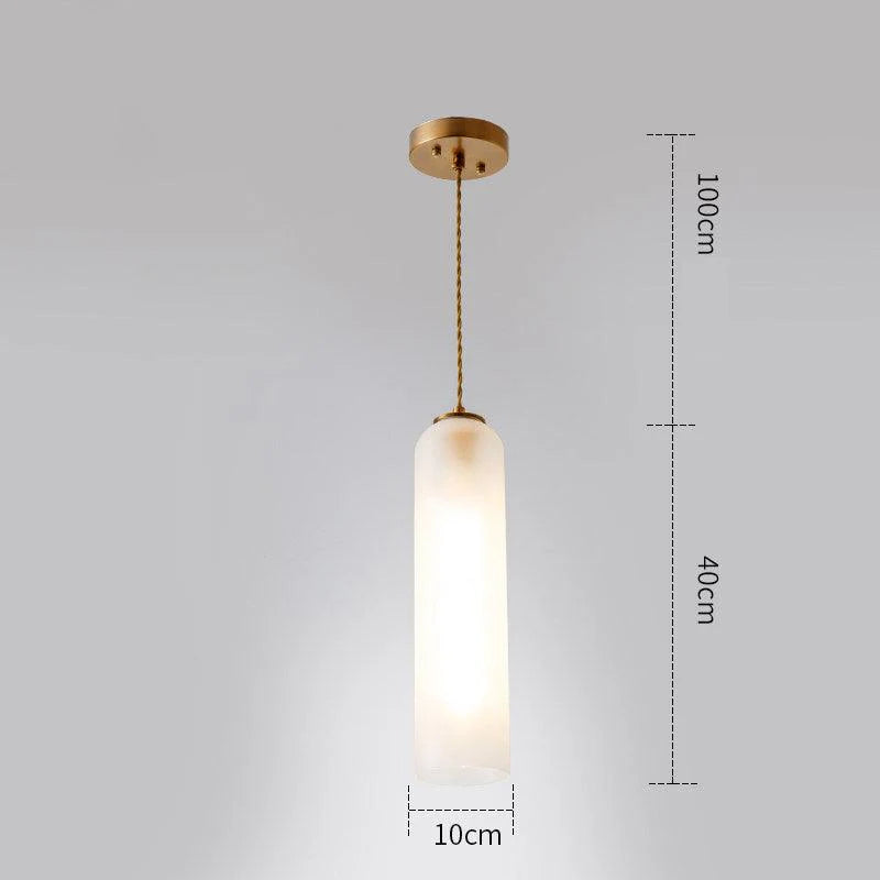 FrostGlow Pendant Light – Subtle Sophistication for Contemporary Spaces