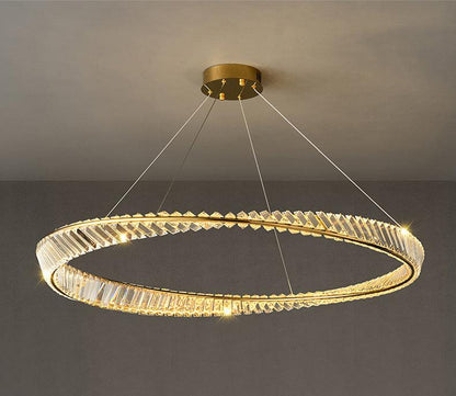 Modern LED Crystal Chandelier - 60cm