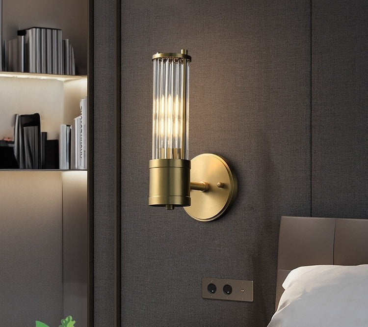 Gold Metal Wall Light