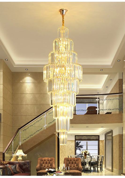 Ezra Double Height Chandelier