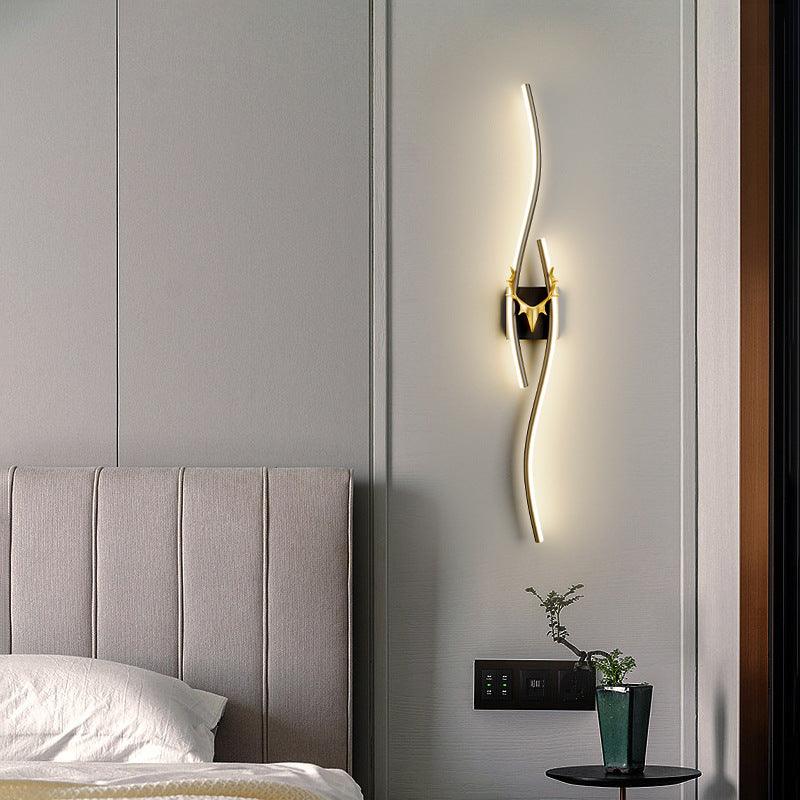 Antler Wave Wall Light – Sculptural Elegance Meets Modern Glow
