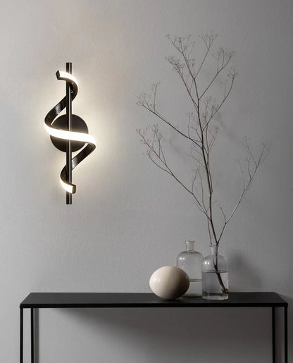 Modern Spiral LED Wall Light