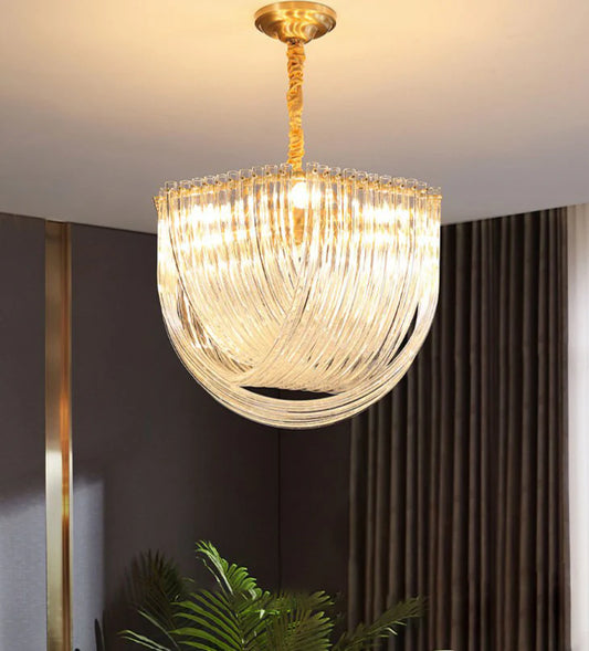 Aurora Gold Chandelier - 60 CM