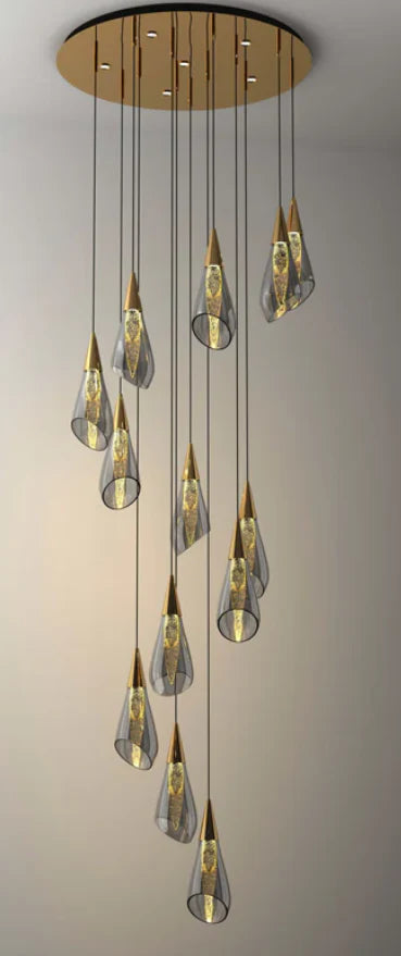 16 Light Double Height Chandelier