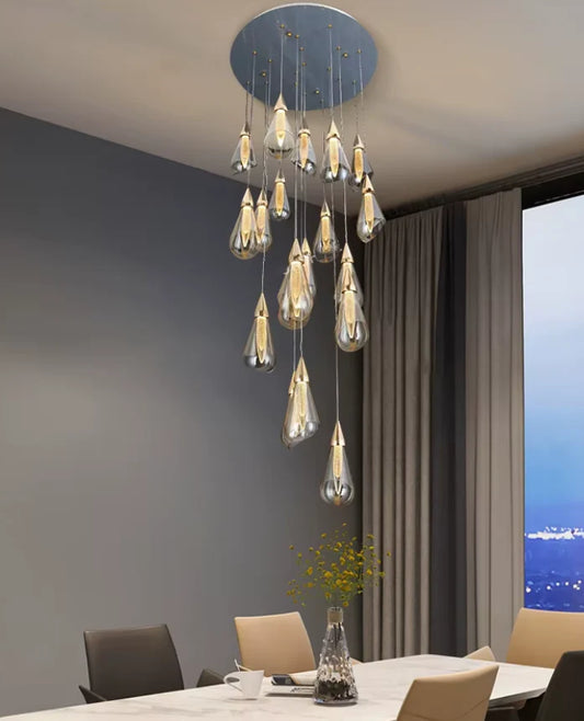 16 Light Double Height Chandelier