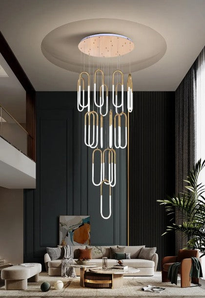 Radiant Double Height Chandelier