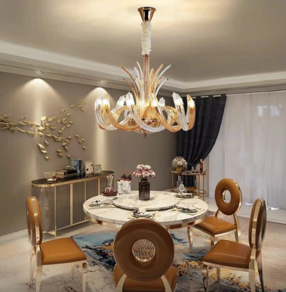 Golden Luxe Chandelier