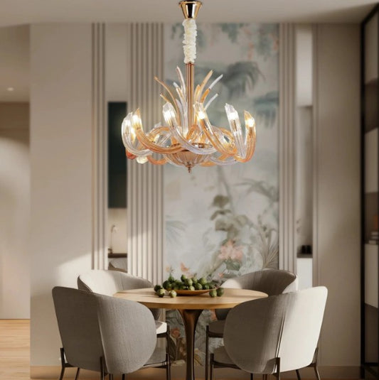 Golden Luxe Chandelier