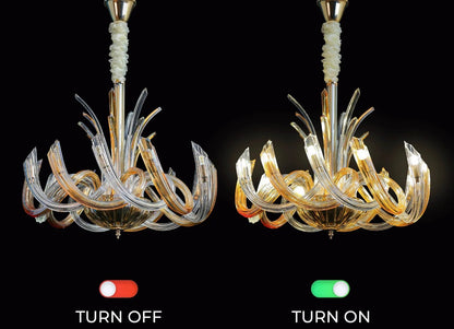 Golden Luxe Chandelier