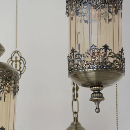 Set of 3 Moroccan Pendant Light