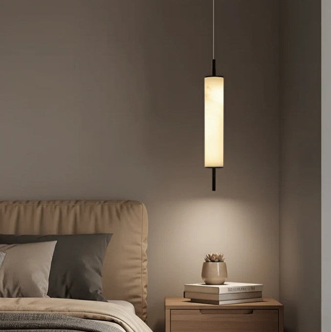 Marble Glow Tube Pendant Light