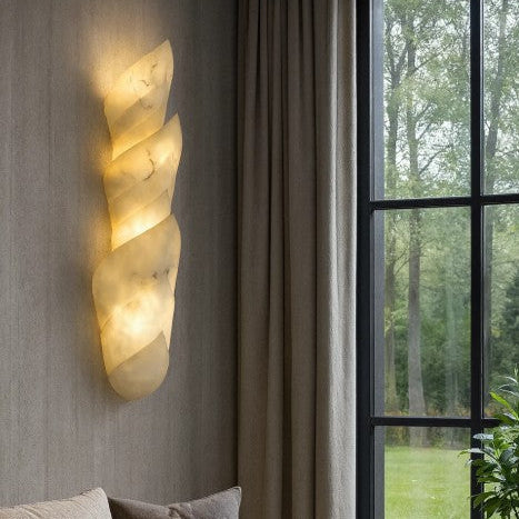Imitated Marble Wall Light