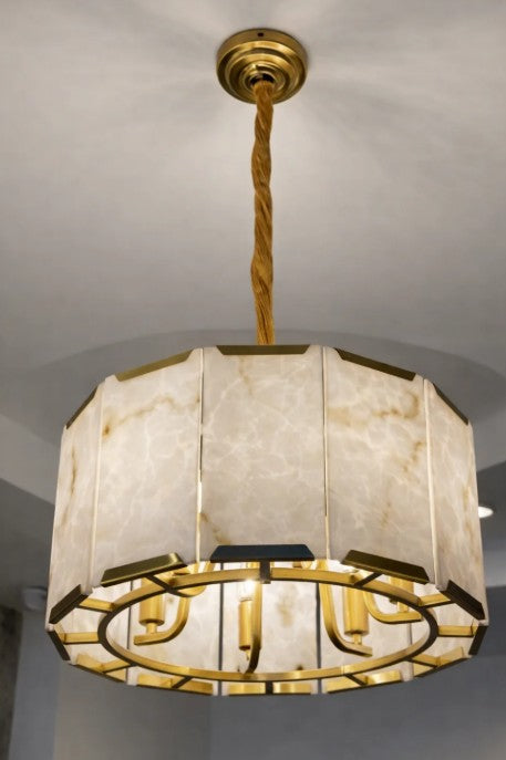 Imitated Marble Chandelier