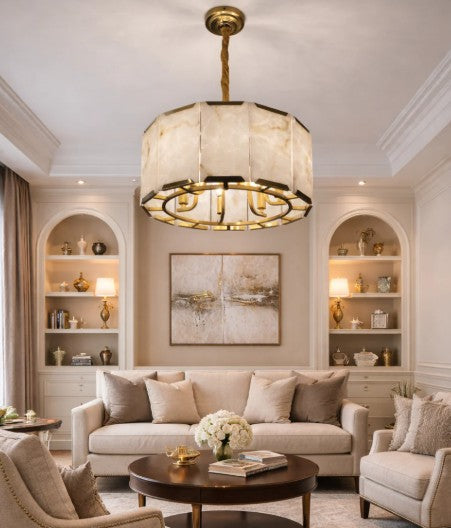 Imitated Marble Chandelier