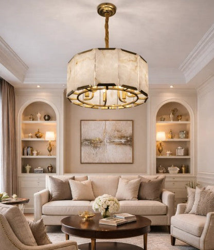 Imitated Marble Chandelier