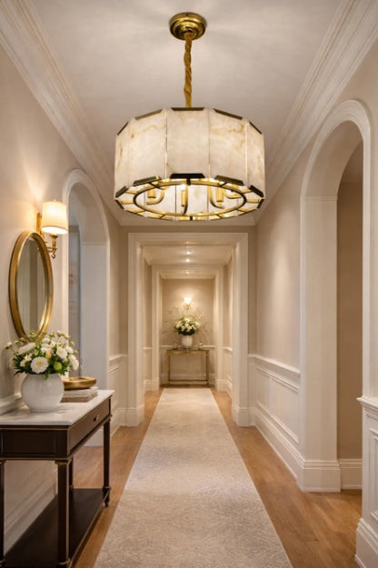 Imitated Marble Chandelier