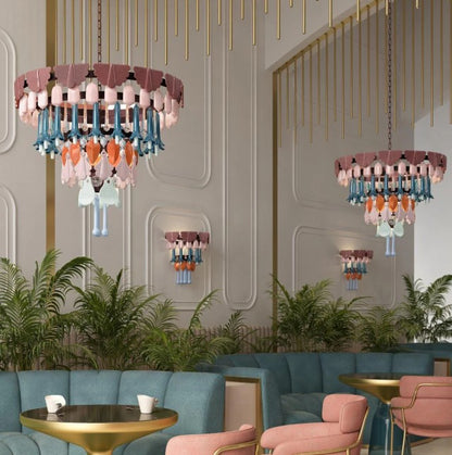 Seasons Colorful Chandelier