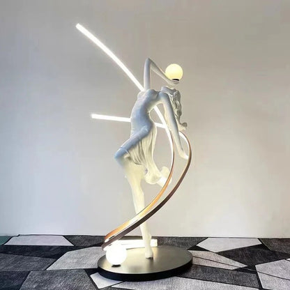 Liberty Sculpture Floor Lamp