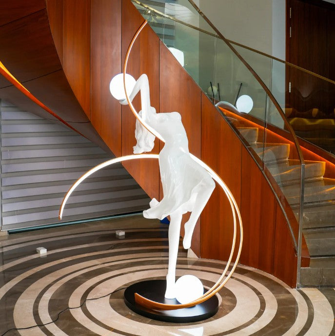Liberty Sculpture Floor Lamp
