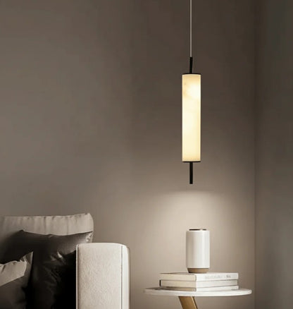 Marble Glow Tube Pendant Light