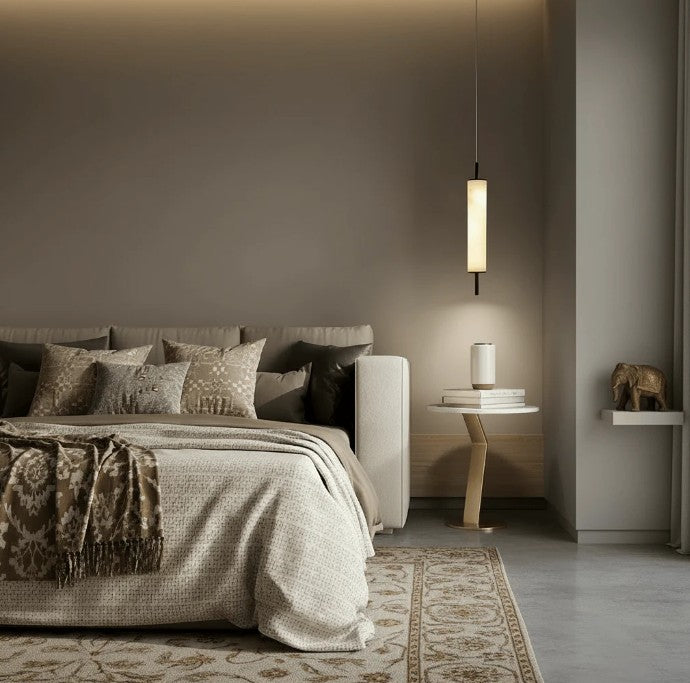 Marble Glow Tube Pendant Light