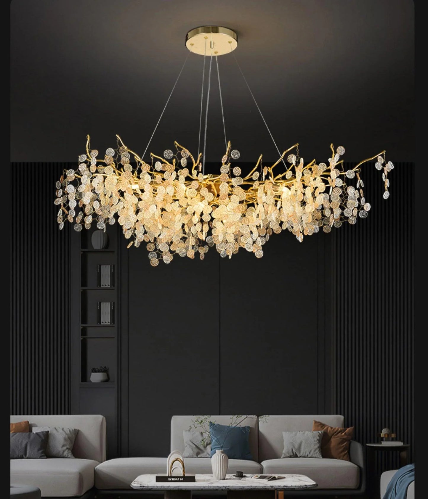 Cassiel Linear  Chandelier - Small