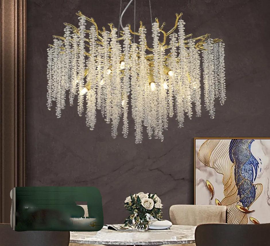 LUCIANO MODERN DROP CHANDELIER SMALL