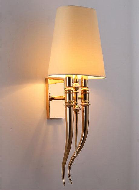 Fabric Shade Wall Light