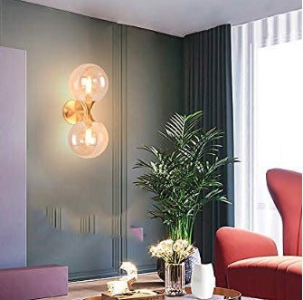 UP DOWN GLASS WALL LAMP