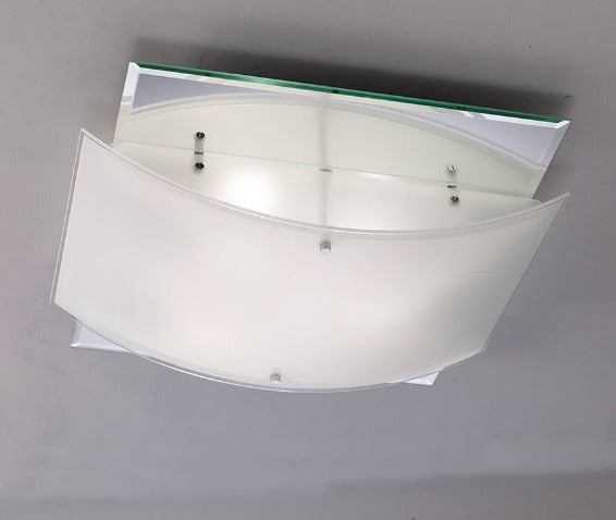 Diyas Vito Three Light Polished Chrome Flush Fitting