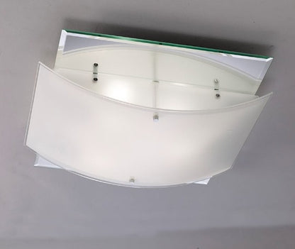 Diyas Vito Three Light Polished Chrome Flush Fitting