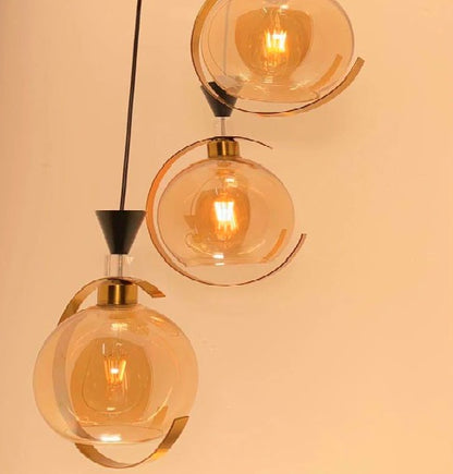 Stenner Gold Pendent Light - 3 Light