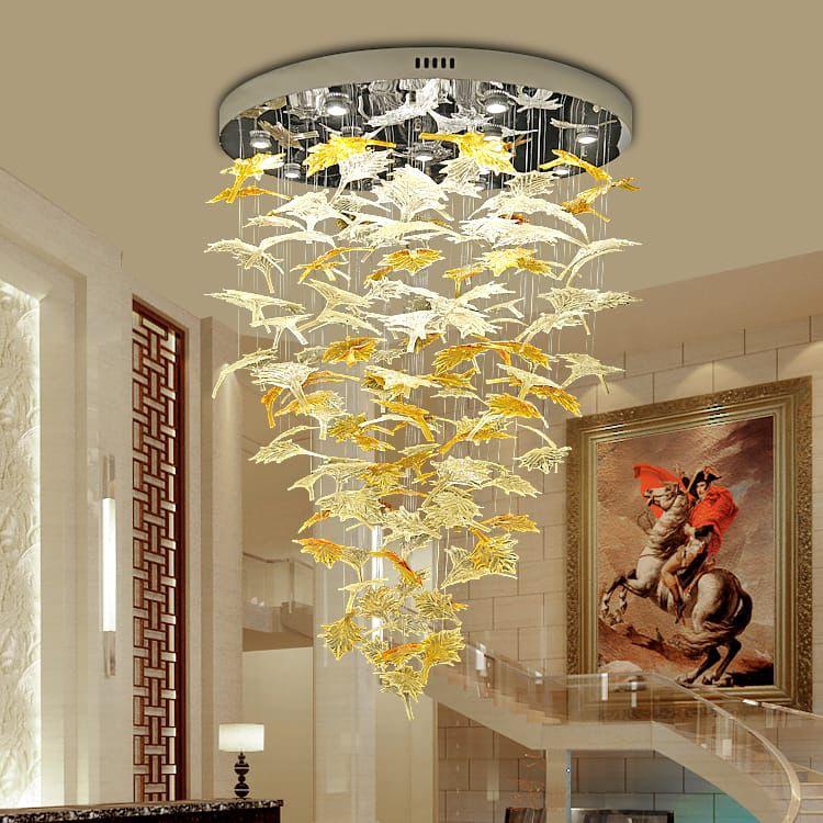 Autumn Leaves Customized Chandelier