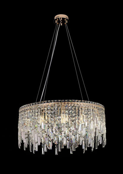 Crystal Cascade Chandelier