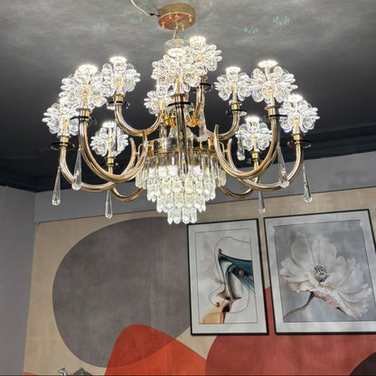 12 arms chandelier
