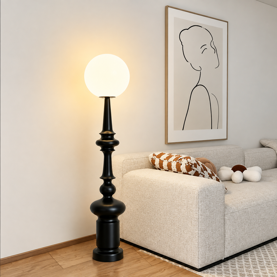 Minimalist Warmth: A Modern Scandinavian Living Room Retreat