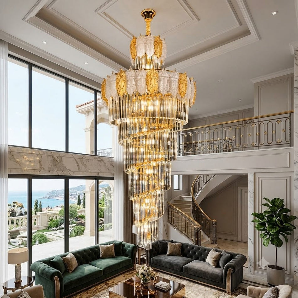 Stellar Double Height Chandelier