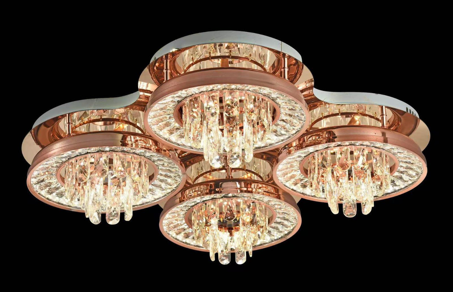 4 Light modern LED ceiling light
