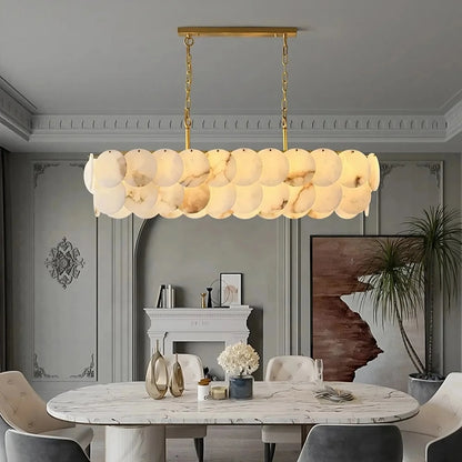 Moonshade Marble Chandelier