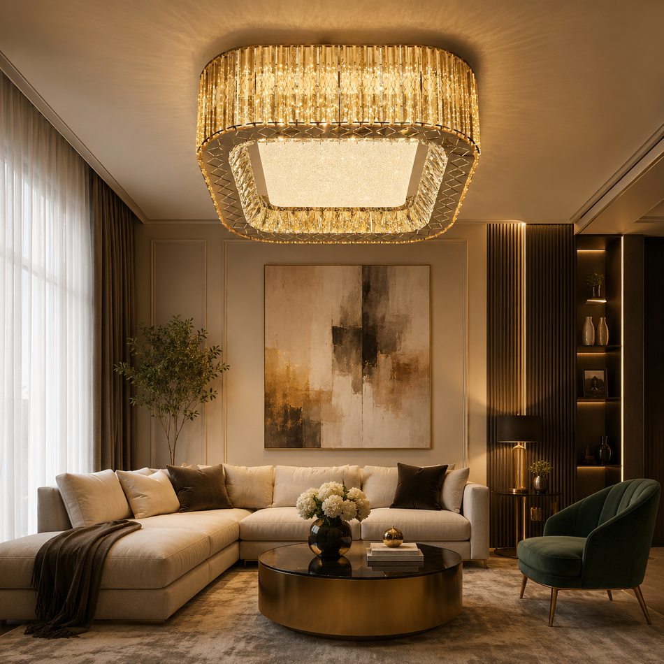 50 CM Crystal Ceiling Chandelier