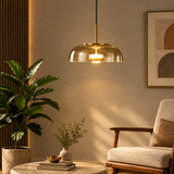Copper Eclipse Pendant Light