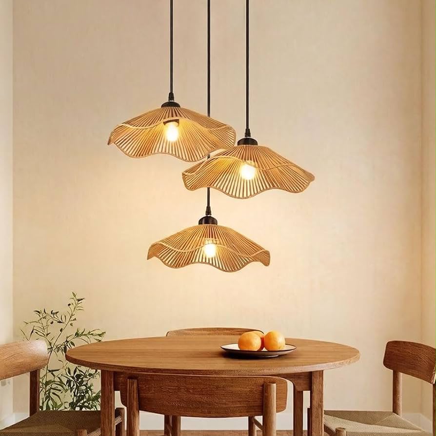 JIAODIE rattan pendant lights