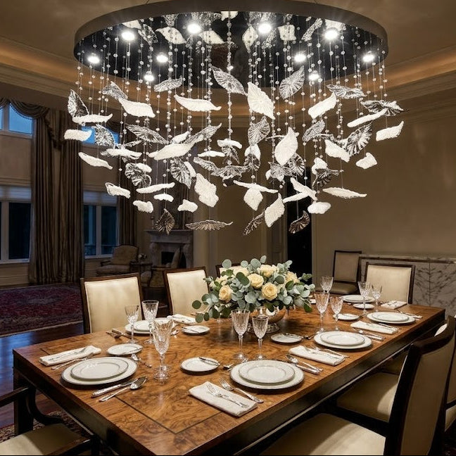 Sovereign Leaf Chandelier