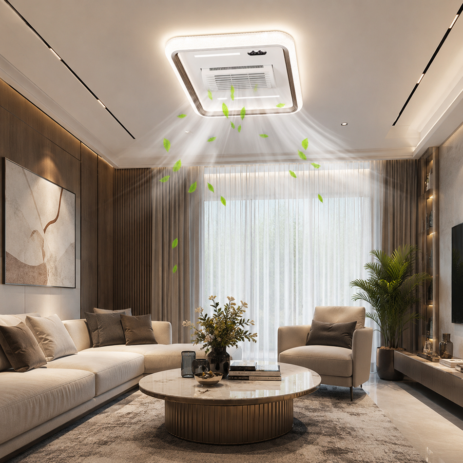 Willow Grace Fan Chandelier