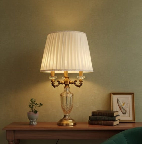 Classic Crystal Table Lamp