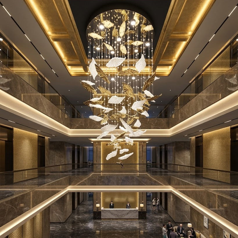 Modern Stellar Chandelier